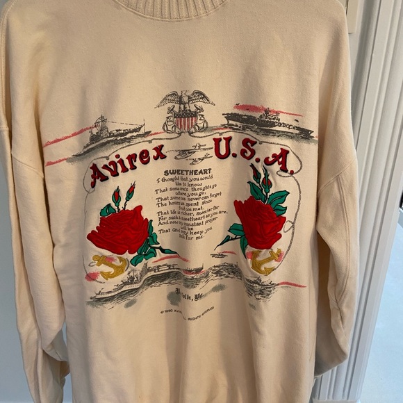 Authentic 1990 100% cotton sweat shirt - Picture 2 of 6